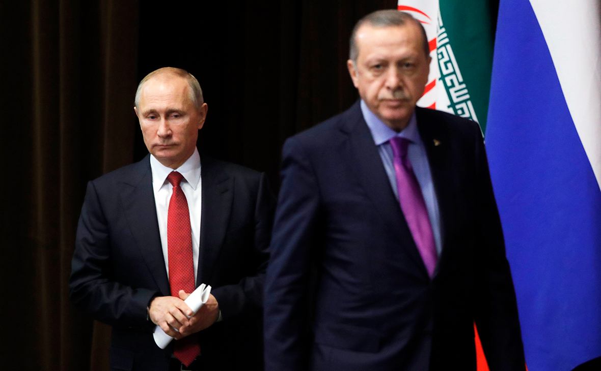 Эрдоган заявил о планах провести переговоры с Путиным в Иране"/>













