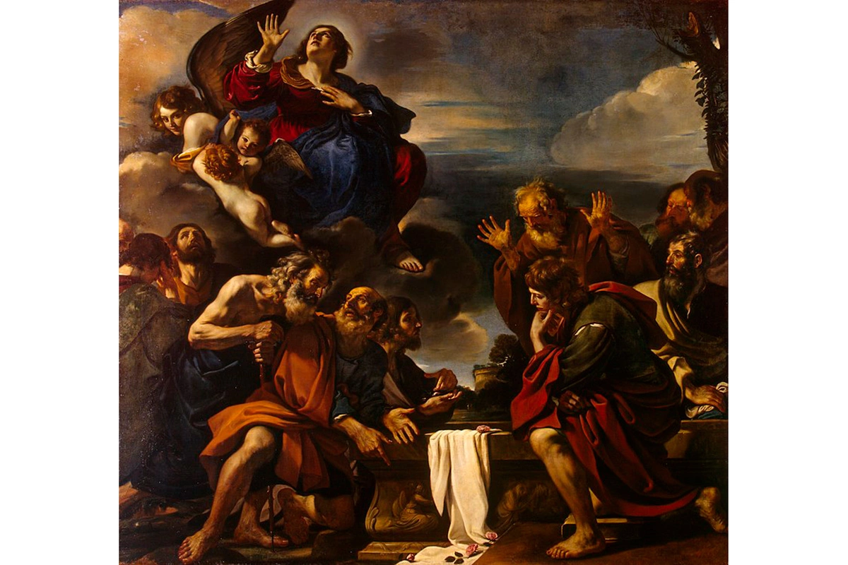 Картина Гверчино «Вознесение Марии» (около 1623 года)