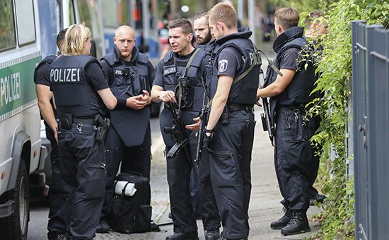 Полицейские в Германии, 26 июля 2016 года


