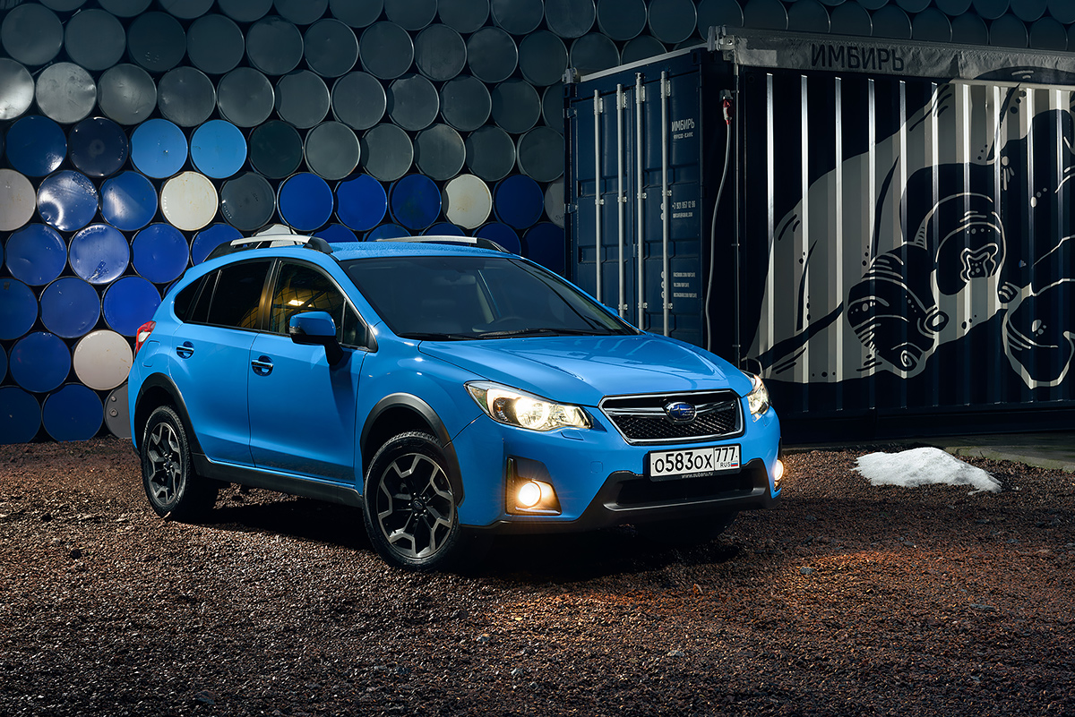 Там, где танки. Тест-драйв Subaru XV :: Autonews