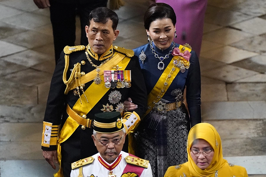 <p>Монаршая семья Таиланда: король&nbsp;Маха Вачиралонгкорн и королева&nbsp;Сутхида</p>

<p></p>