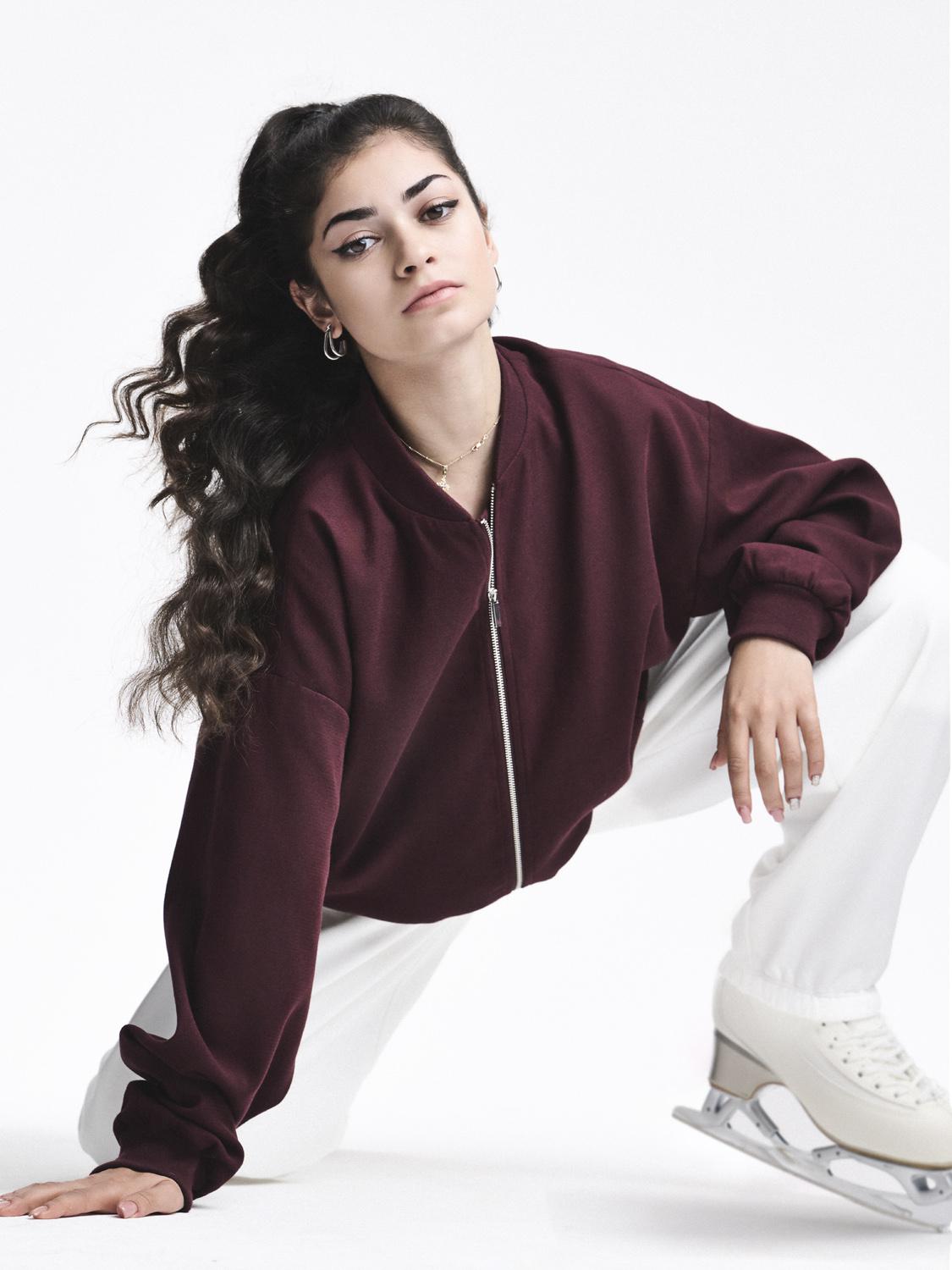 Аделия Петросян в рекламной кампании O'stin