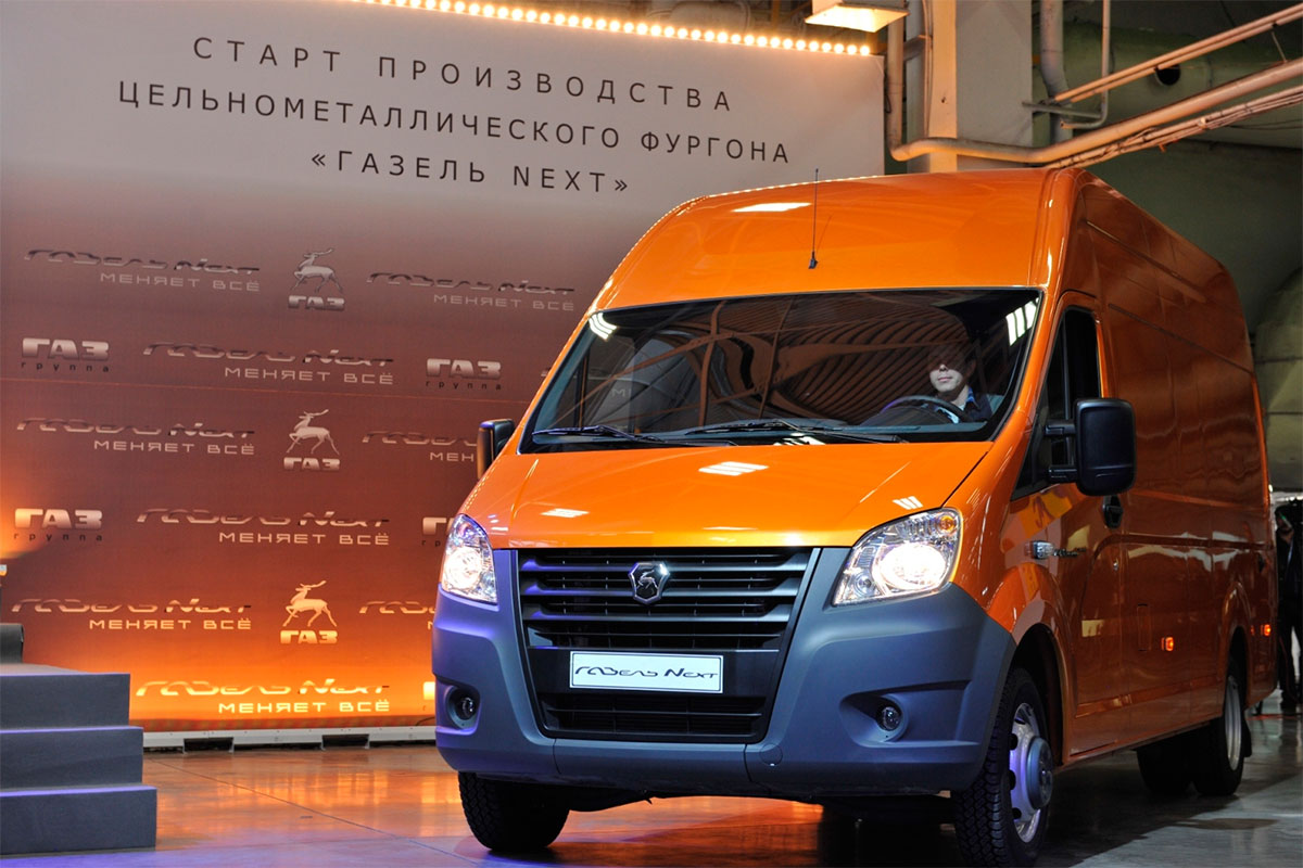 ГАЗ начал производство цельнометаллического фургона «ГАЗель Next»