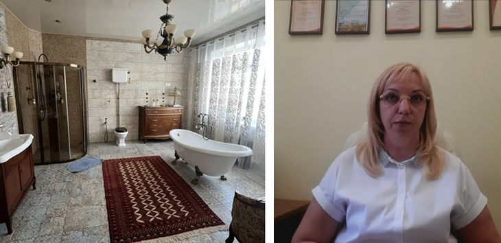 Фото:&nbsp;Прокуратура НСО, слева, nsktv.ru справа.

На фото интерьер дома, который прокуратура требует обрать в собственность государства, справа - Светлана Фокина, фото 2021 года