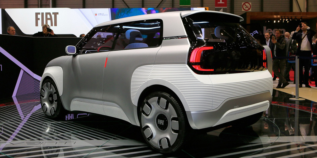Fiat намекнул на новую Panda концепт-конструктором