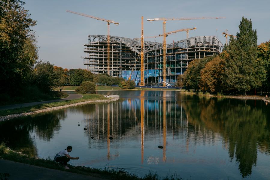 Как выглядит новая штаб-квартира «Яндекса» за 1,5 года до открытия