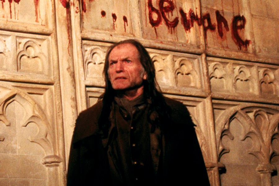 <p>Дэвид Брэдли в роли Аргуса Филча</p>