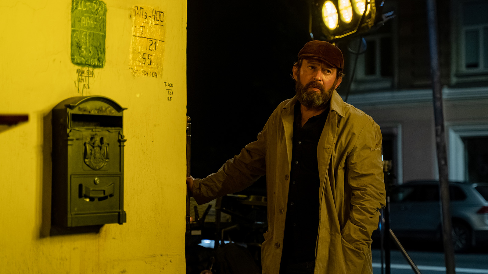 Кадры со съемок сериала «Метод»