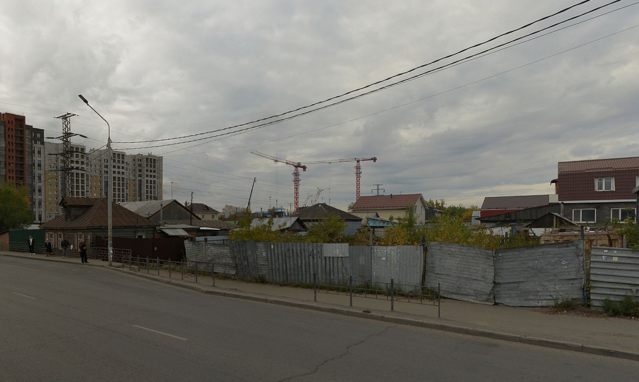 В Омске на Герцена под застройку отдают более 2 гектаров частного сектора