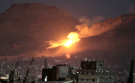 Йемен, Сана, последствия авиаудара, 14 октября 2016 г.


