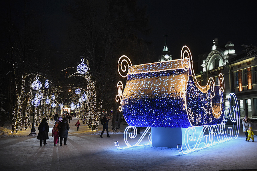 Первомайский сквер, Новосибирск