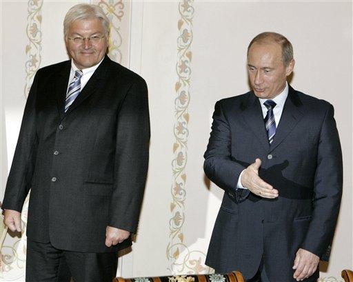 Frank-Walter Steinmeier  -  Путин