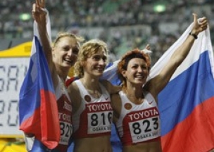 Все российские призеры ЧМ-2007 по легкой атлетике. Фото