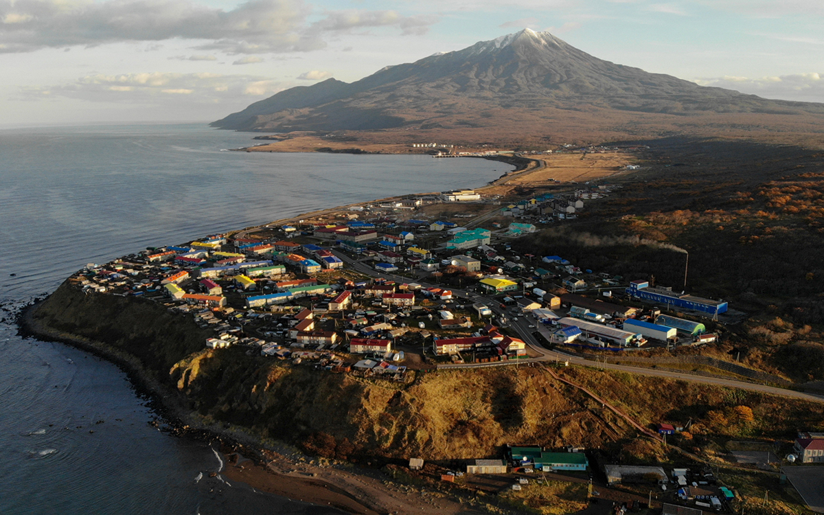 Курильские острова города