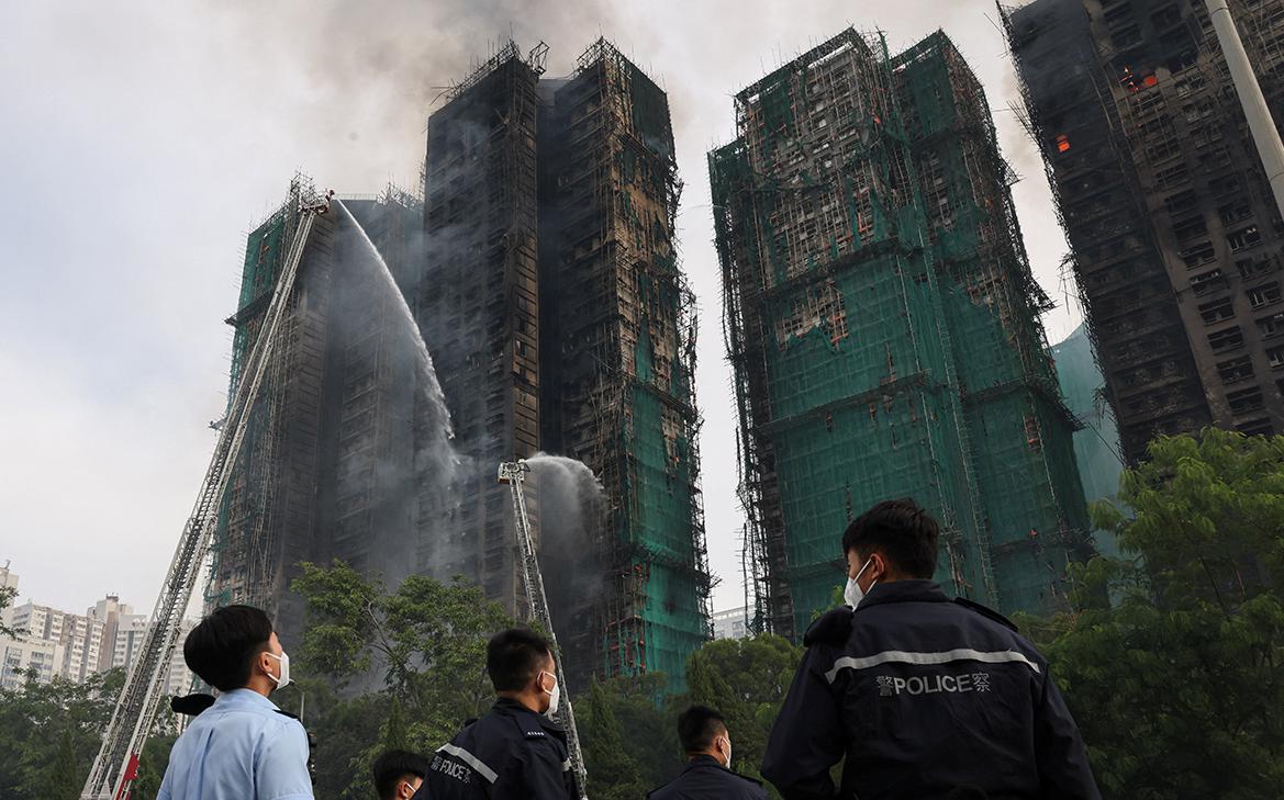 Путин выразил соболезнования Си Цзиньпину в связи с пожаром в Гонконге