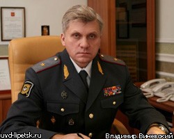 Новым главой ГУВД по Кубани стал липецкий милиционер