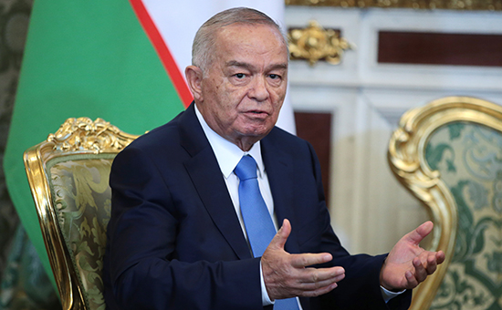 Президент Узбекистана Ислам Каримов в&nbsp;Кремле
