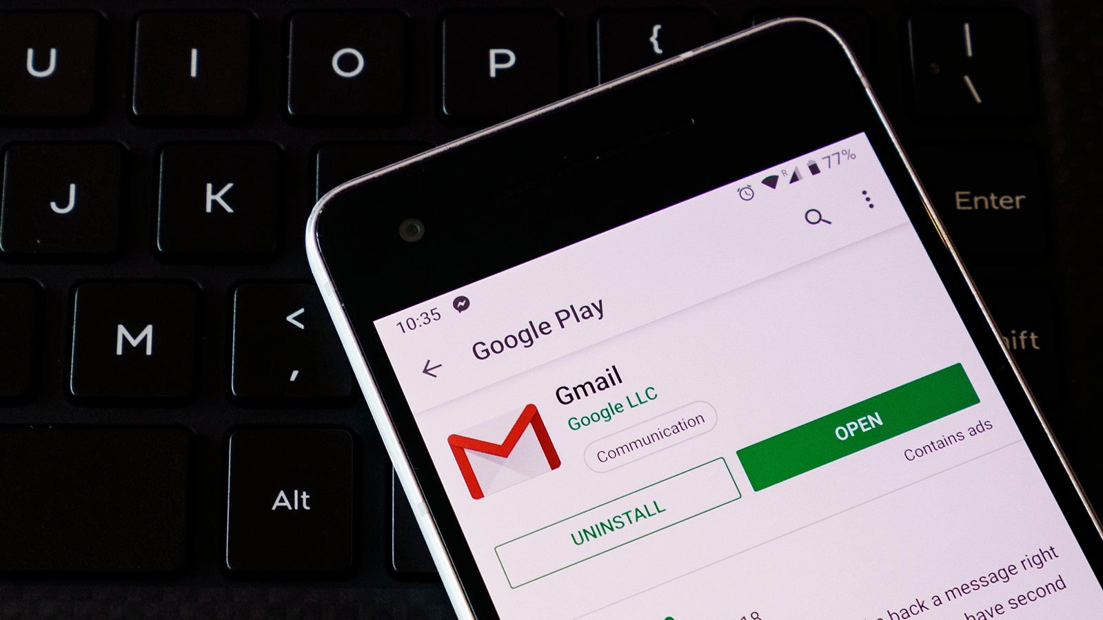 Приложение Gmail