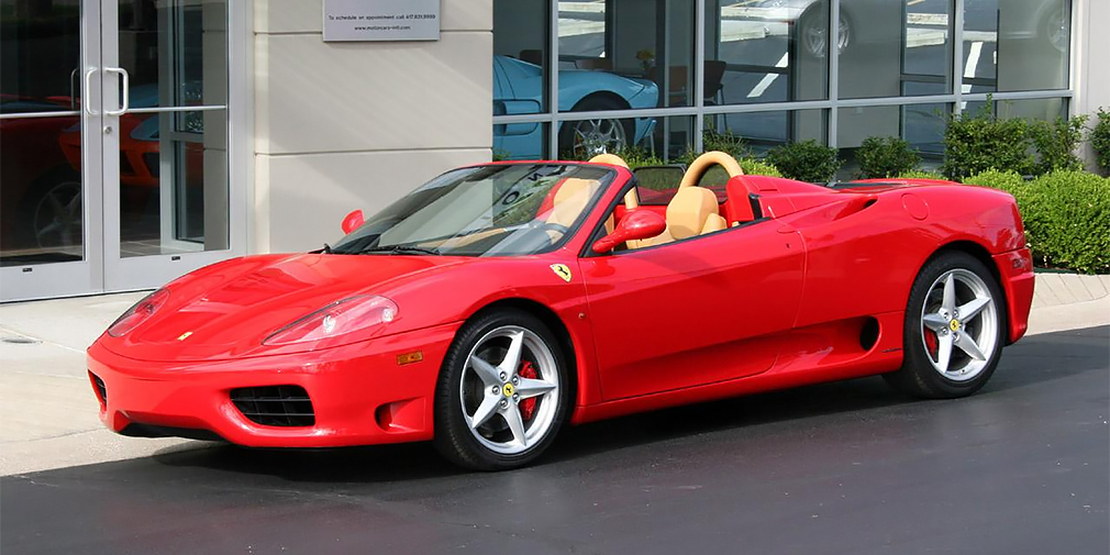 Ferrari 360 Spider F1 (​член Совета Федерации от Хабаровского края Александр Шишкин)