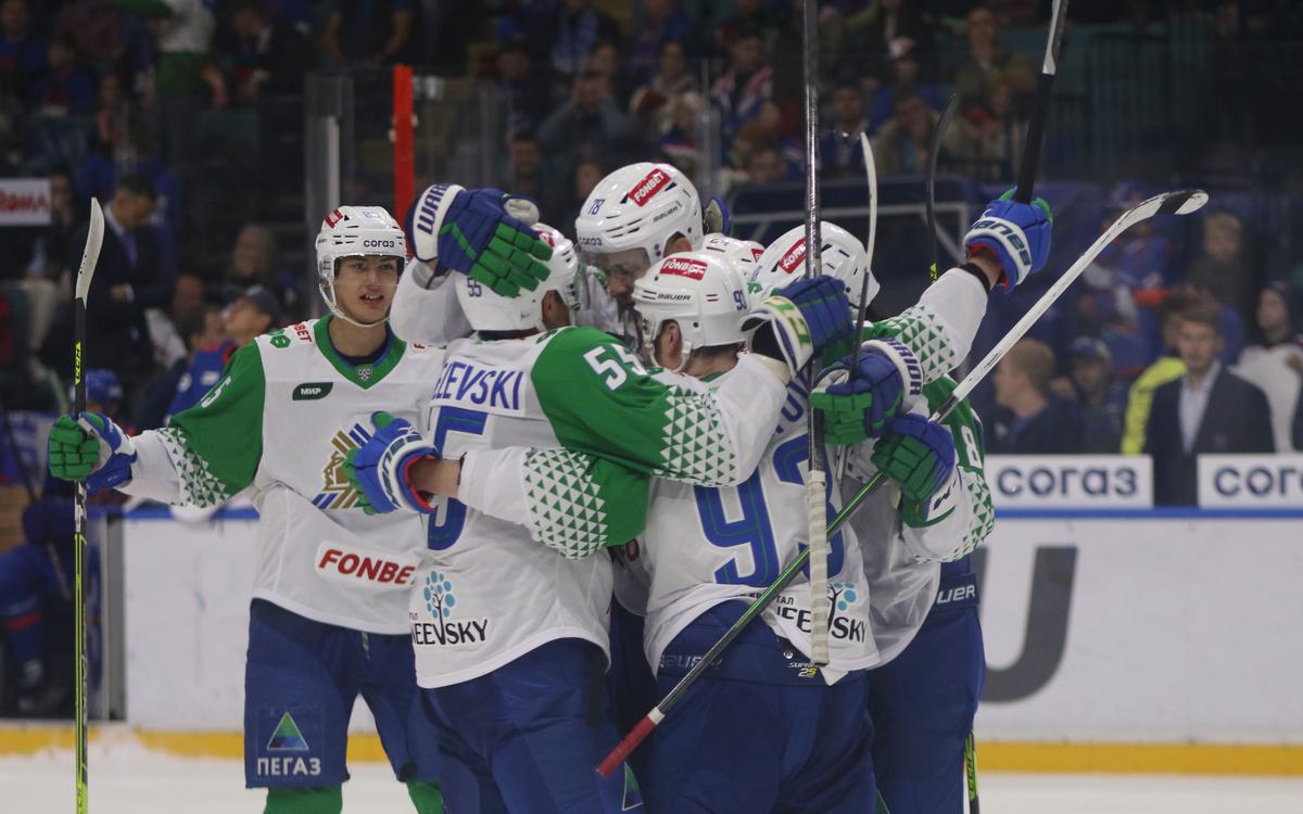 «Салават Юлаев» сравнял счет в серии первого раунда плей-офф КХЛ