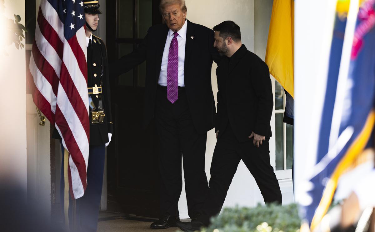 Дональд Трамп и Владимир Зеленский