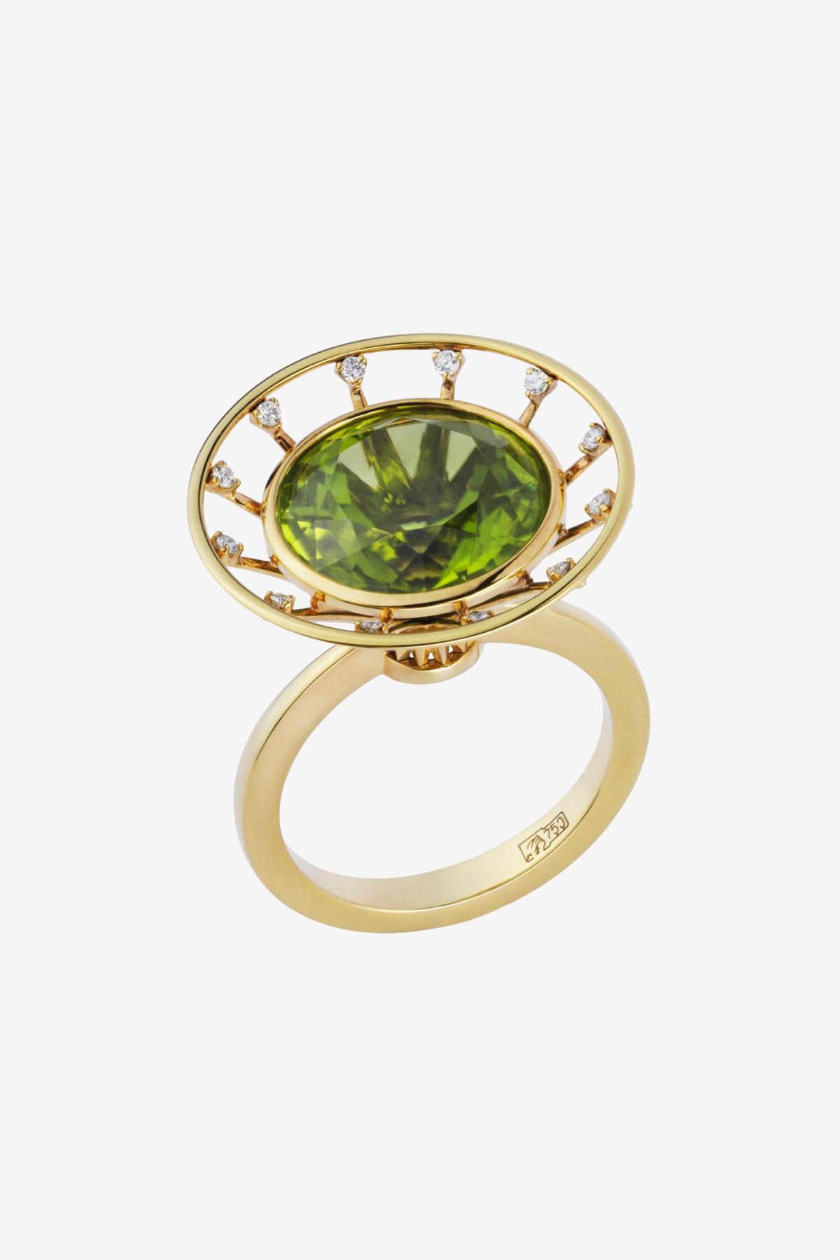 Кольцо Niemeyer с перидотом, Epic Jewelry