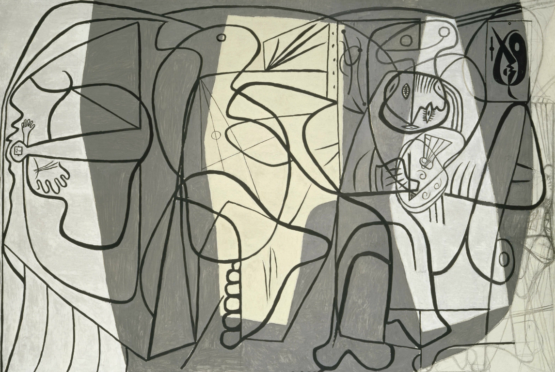 Пабло Пикассо. Художник и модель. Париж, 1926
Национальный музей Пикассо, Париж