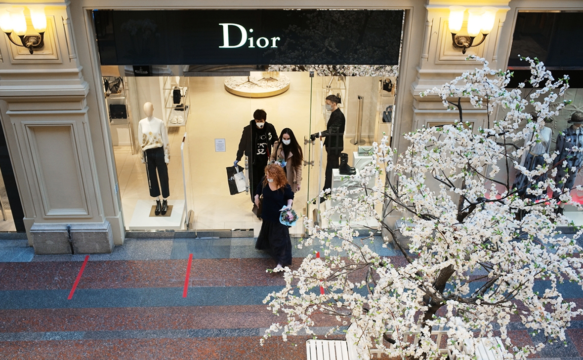 Магазин Dior в ГУМе