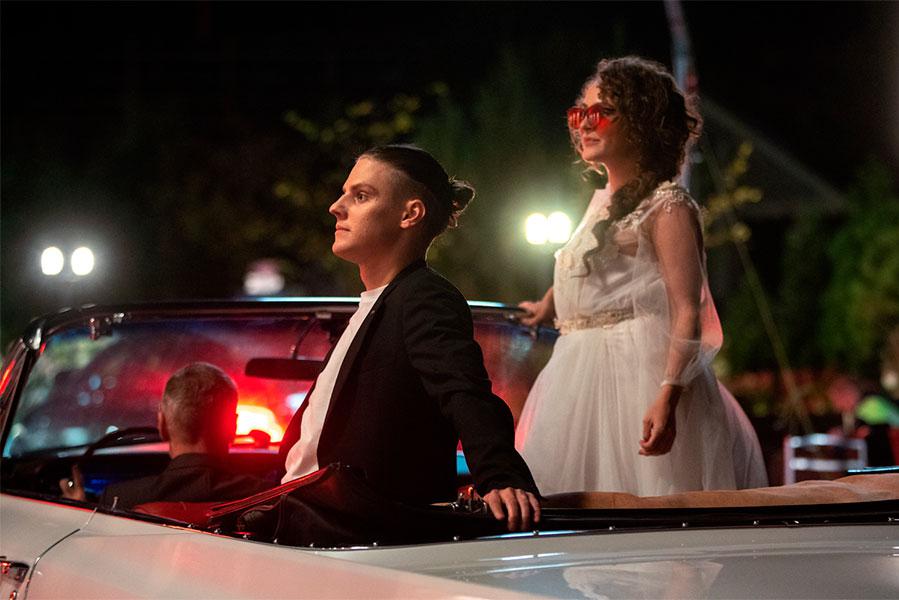 Павел Табаков и Аглая Тарасова&nbsp;в сериале &laquo;Беспринципные&raquo;, 2020 год