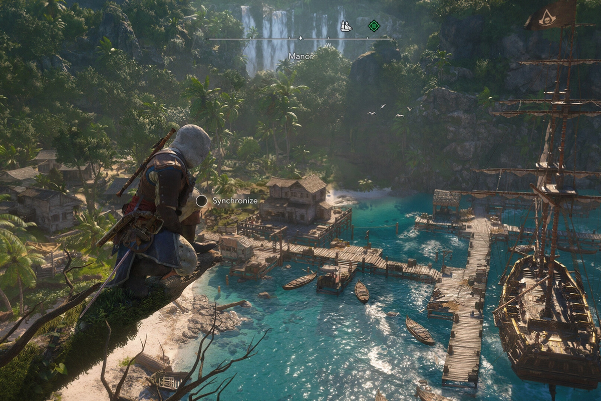 Скриншот игры Assassin's Creed Black Flag Resynced