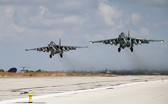 Российская авиационная группа, размещенная на&nbsp;аэродроме Хмеймим&nbsp;в&nbsp;Сирии