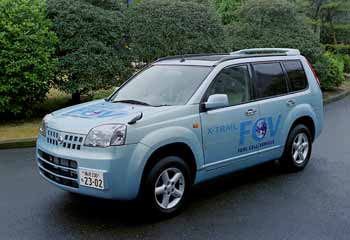 Nissan планирует начать производство автомобилей на топливных элементах в Японии уже в 2003 году