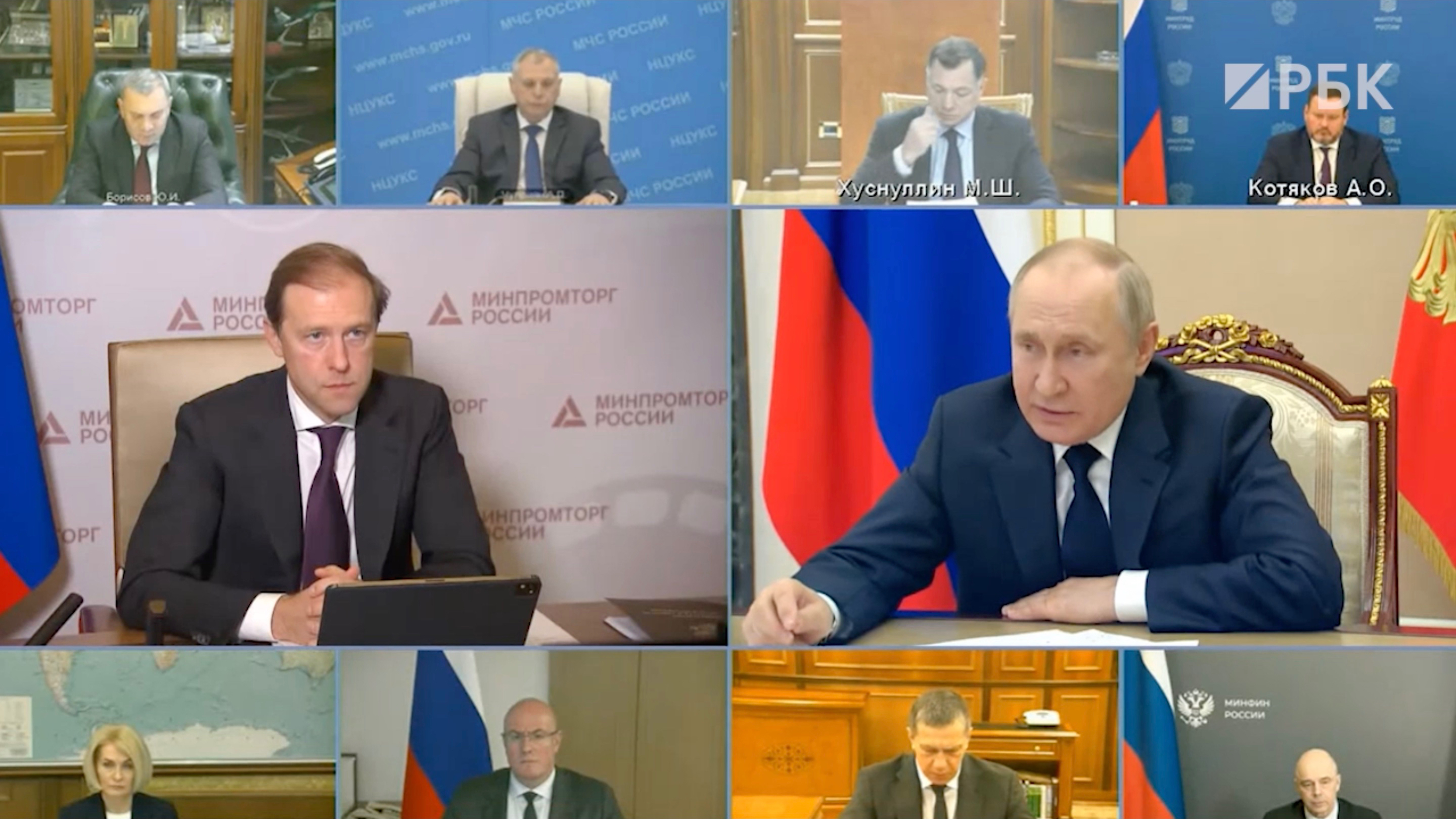 Путин поддержал идею о внешнем управлении в уходящих из России компаниях