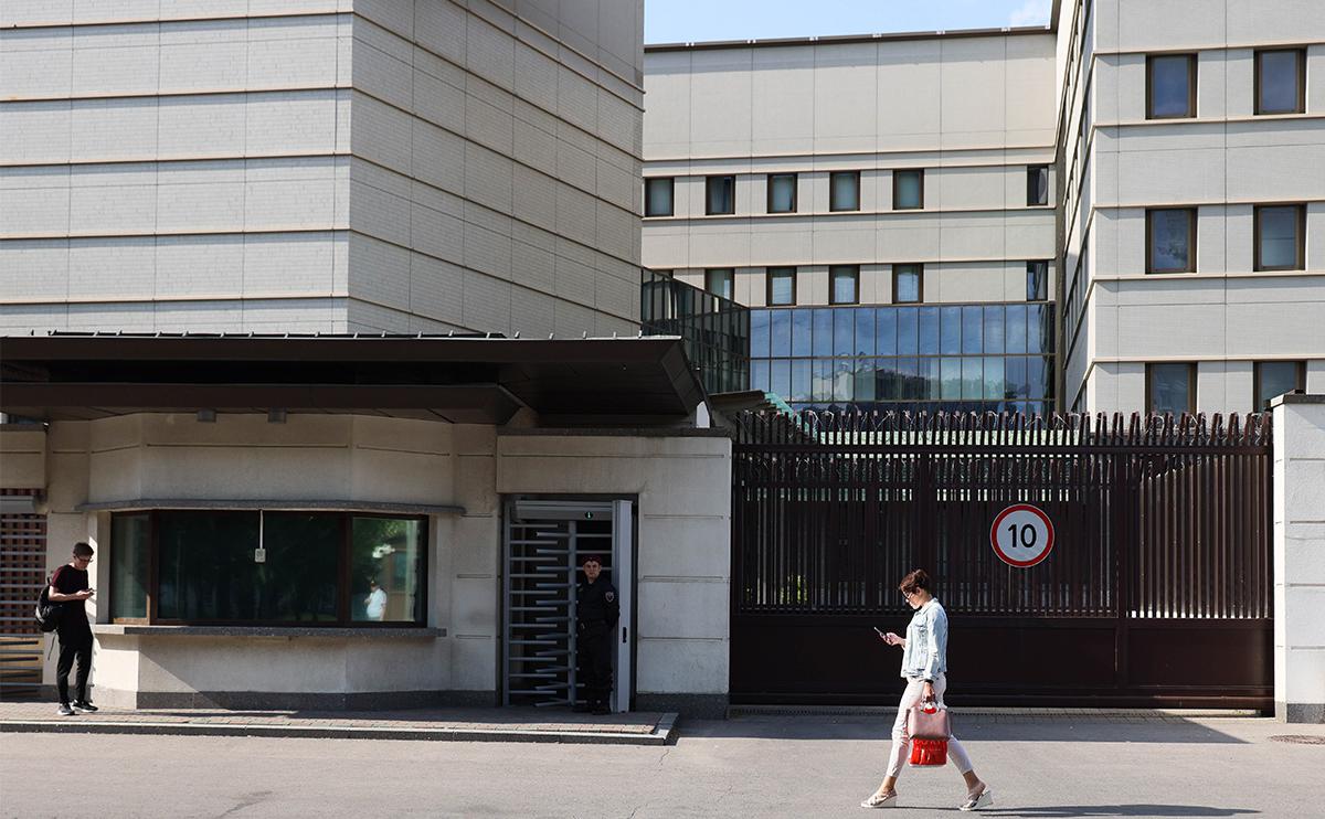 Здание посольства Японии в Москве