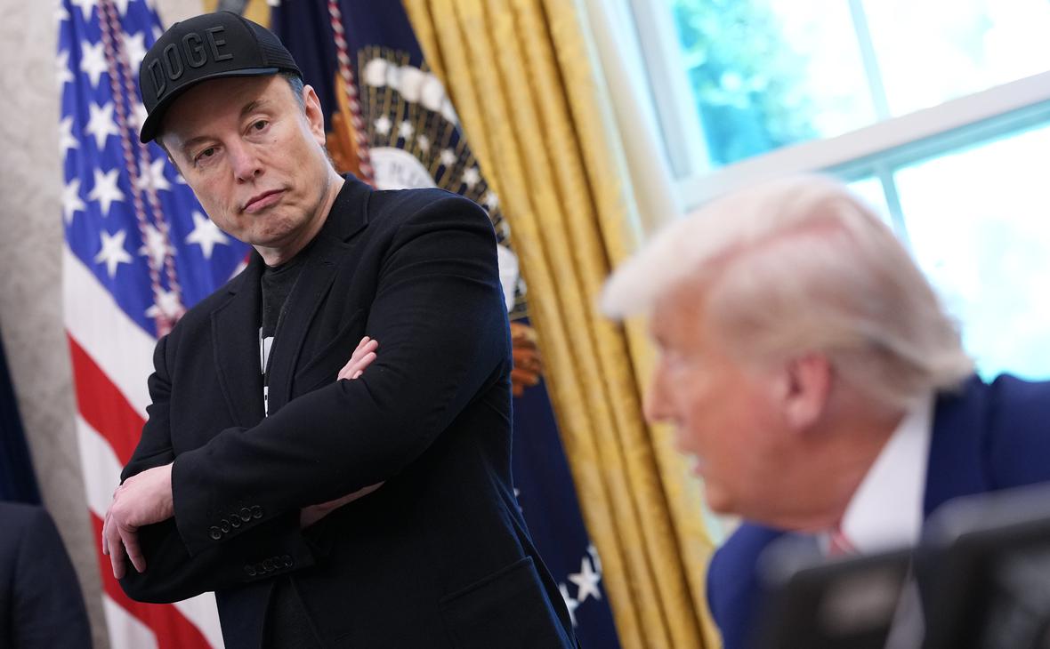 Илон Маск и&nbsp;Дональд Трамп