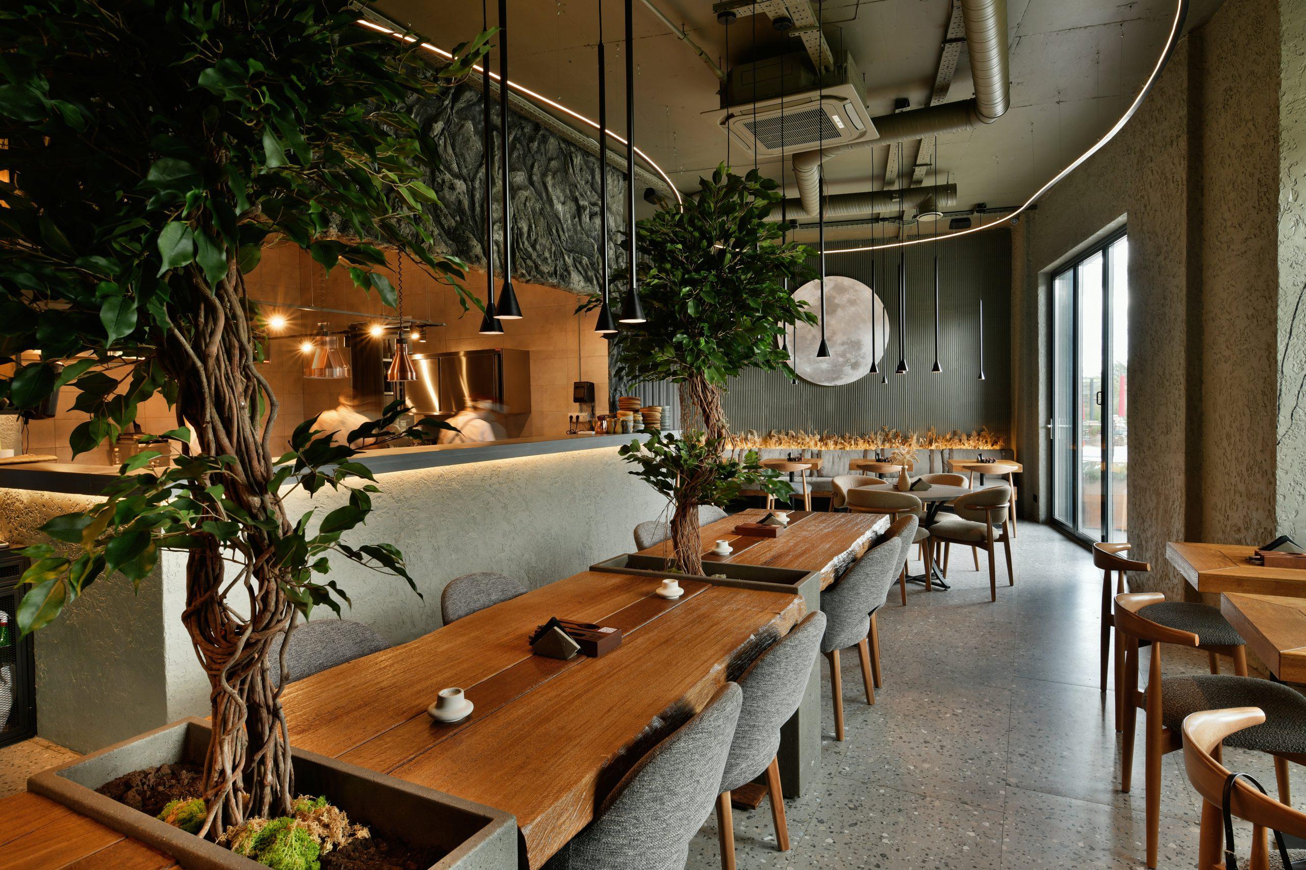 Интерьер ресторана Mane