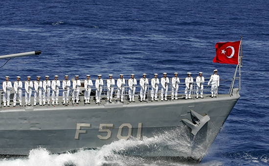 &nbsp;Турецкие моряки,&nbsp;27 мая 2009 года


