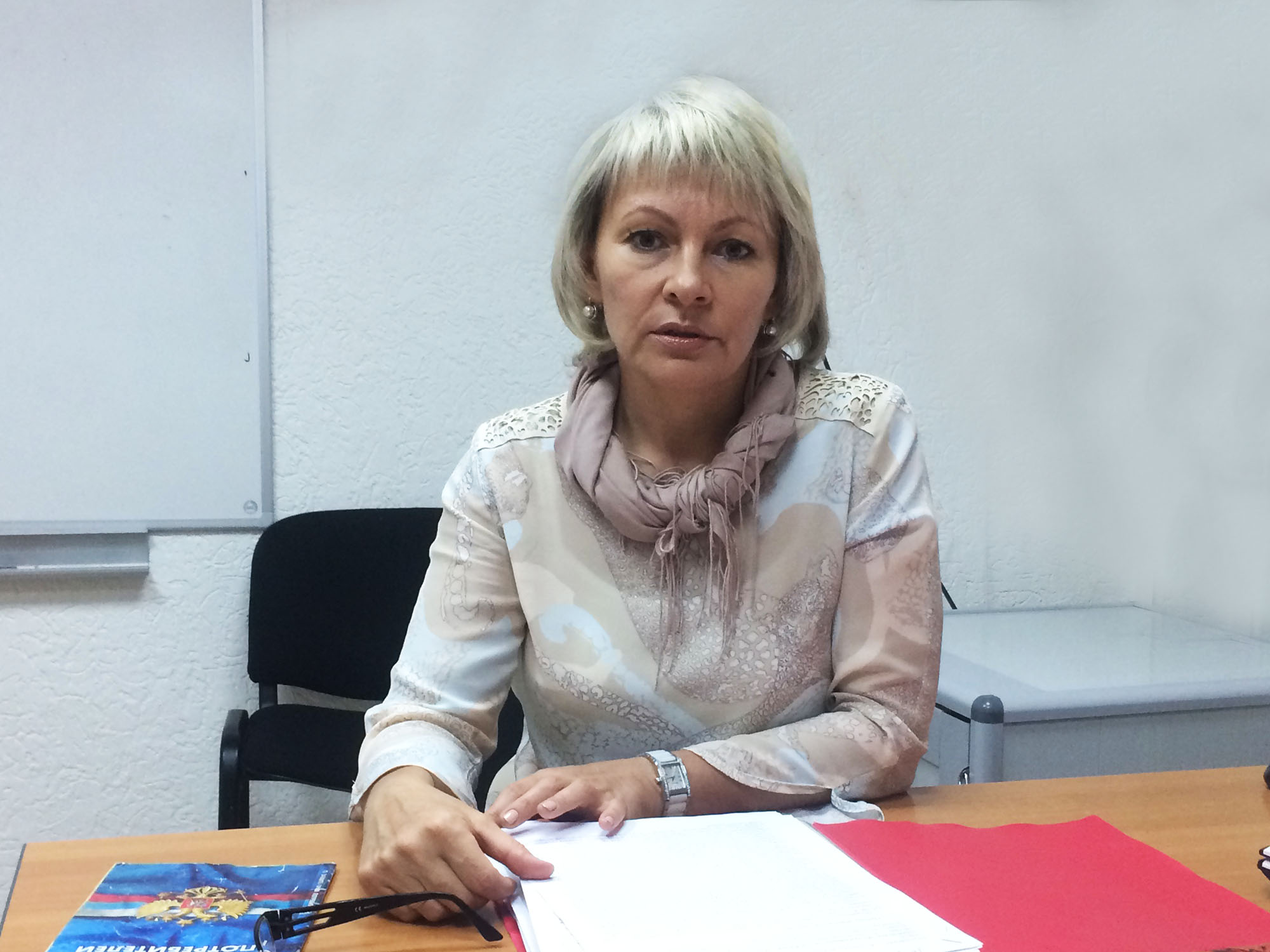 Начальник отдела по защите прав потребителей мэрии Новосибирска Елена Михайлова
