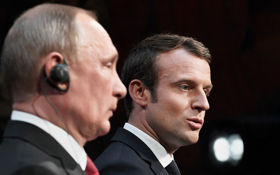 Путин и Макрон обсудили борьбу с терроризмом после нападений во Франции