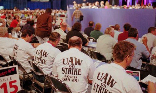 Американский профсоюз рабочих автомобильной промышленности Unites Auto Workers (UAW)