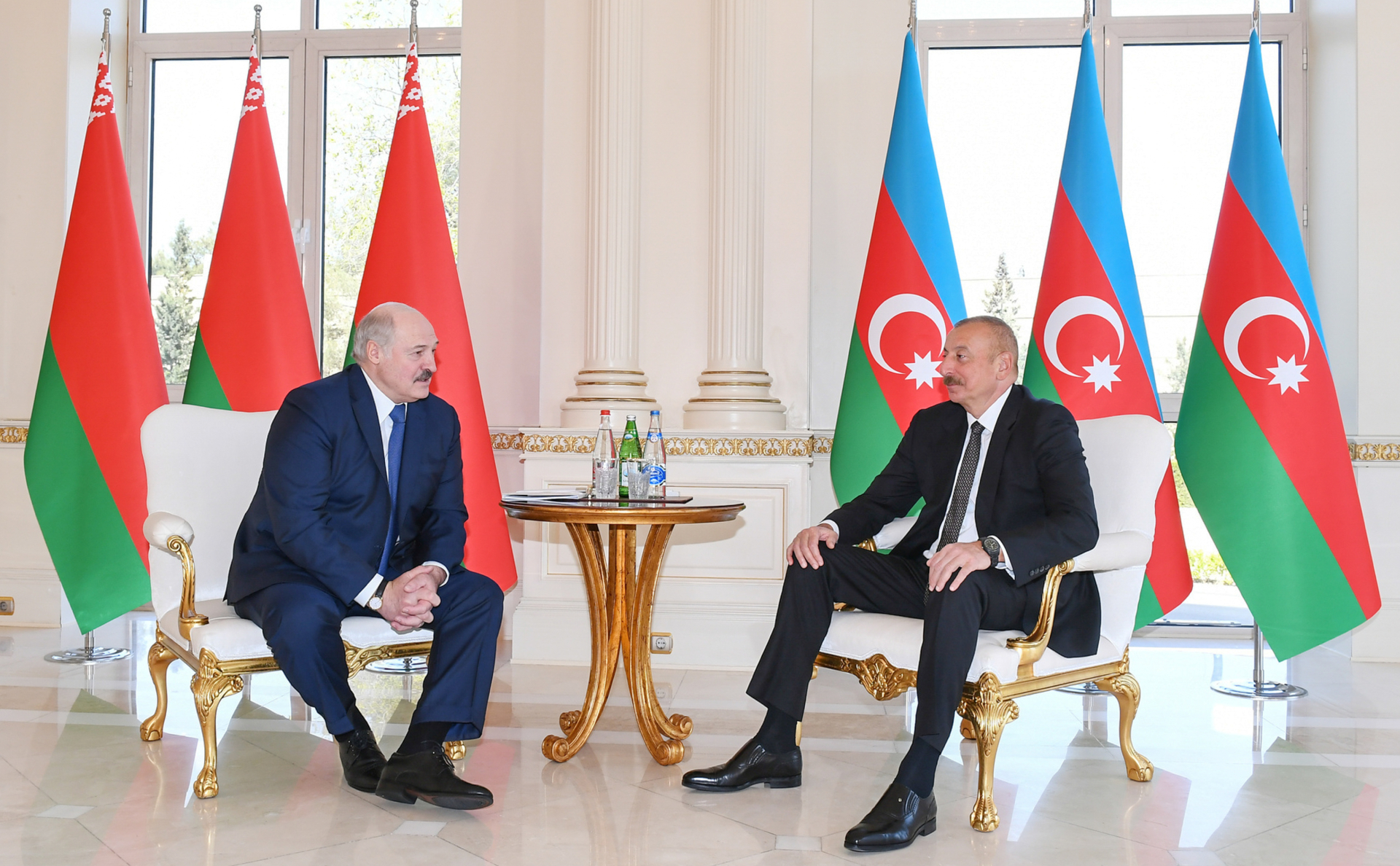 Александр Лукашенко&nbsp;и&nbsp;Ильхам Алиев















