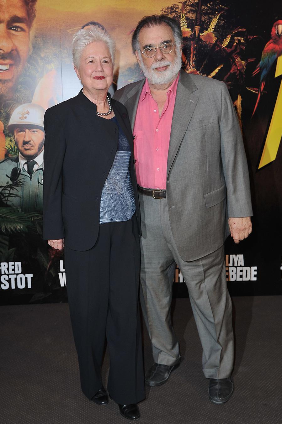 Фрэнсис Форд Коппола c женой Элинор, 2012 год