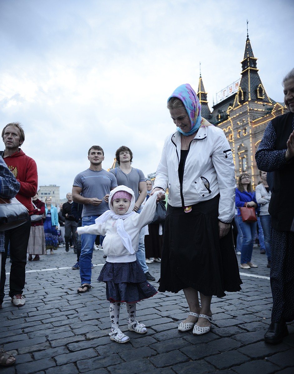 На Красной площади концертом отметили 1025-летие крещения Руси