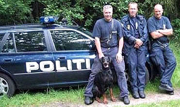 Суровые датские полицейские