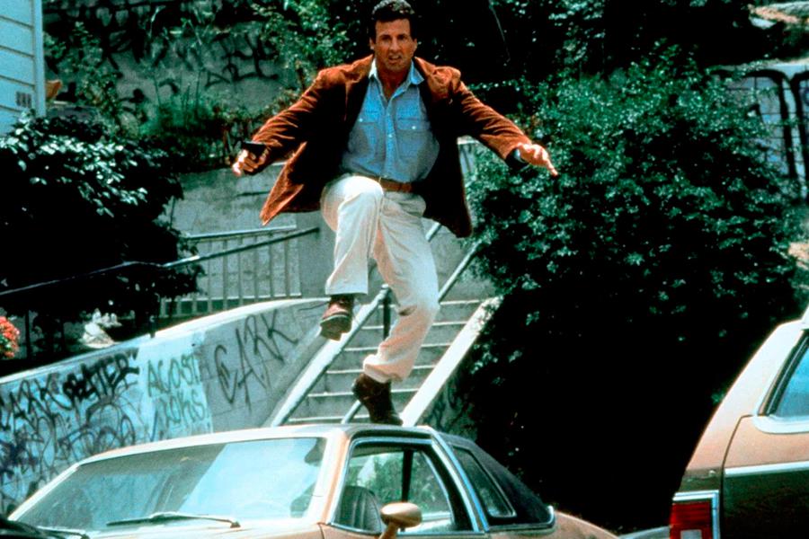 Сильвестр Сталлоне в фильме &laquo;Стой! Или моя мама будет стрелять&raquo;, 1992&nbsp;год