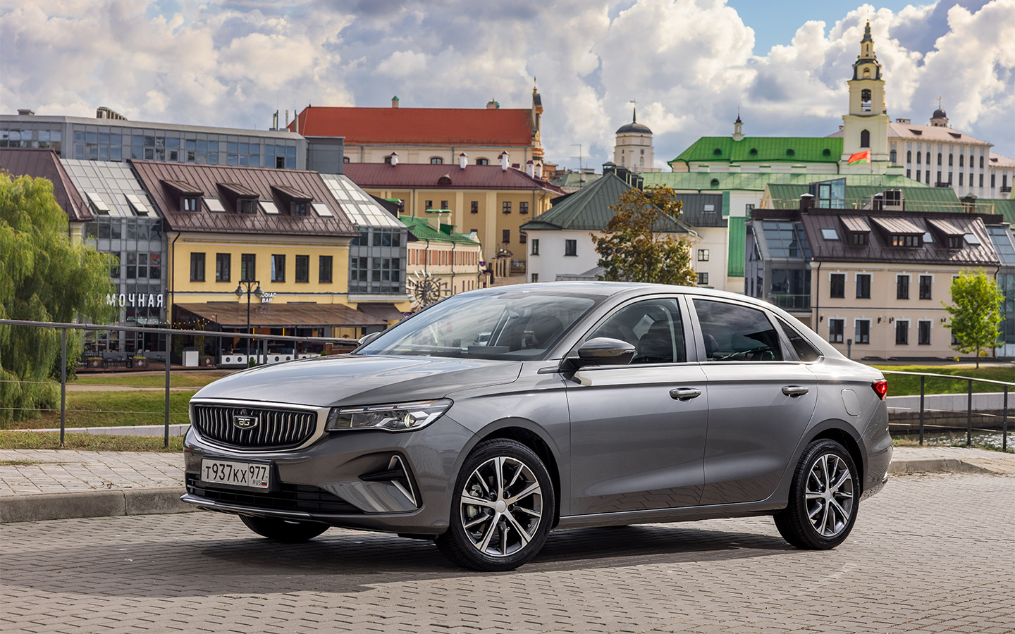 Дизайн колесных дисков у&nbsp;Belgee S50 &mdash; как у Geely Emgrand: даже особых колпачков с названием марки пока не предусмотрено
