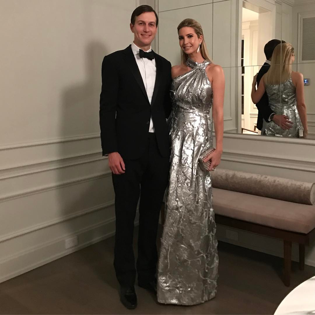 Иванка Трамп&nbsp;в платье стоимостью $5 тыс.