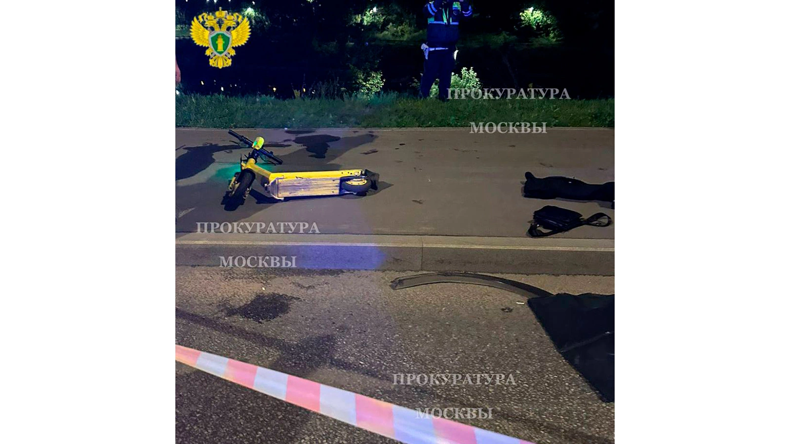 Управлявший электросамокатом подросток погиб в результате ДТП в Москве