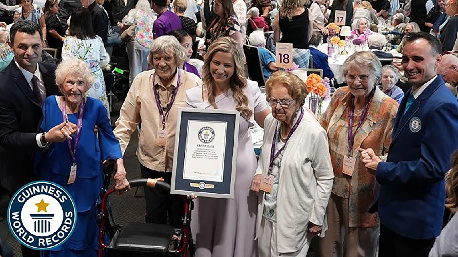 В Австралии в одном месте собрались 150 старейших жителей страны