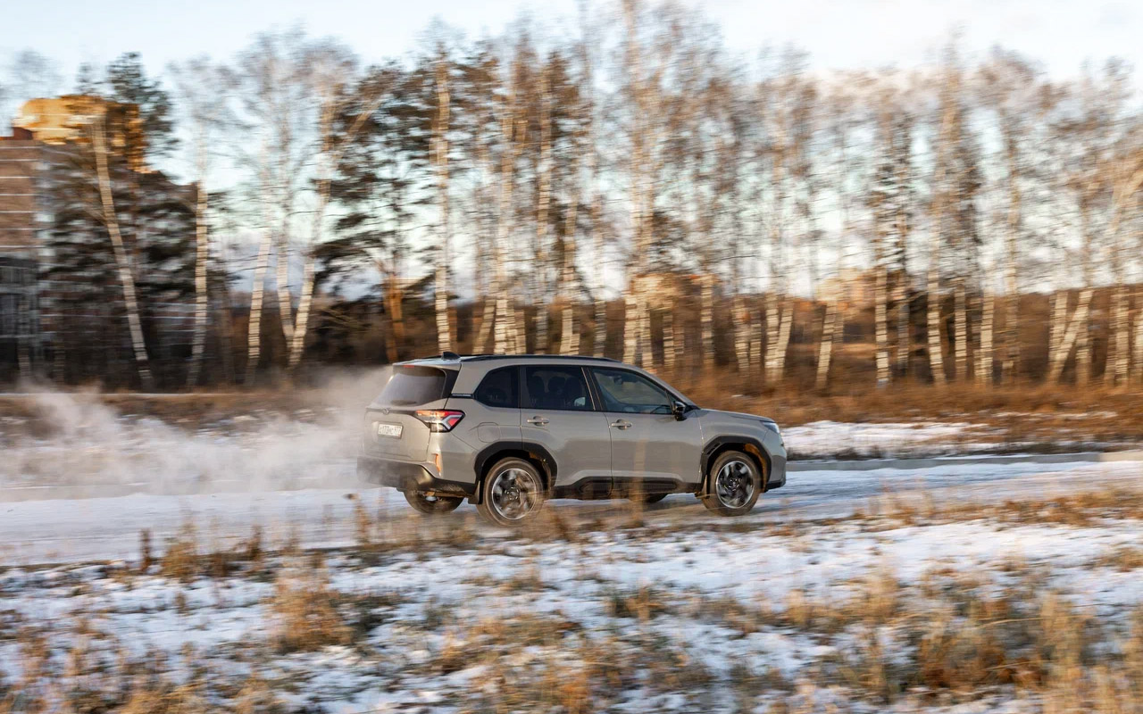 Для Subaru Forester не существует плохих дорог &mdash; подвеска сглаживает любые неровности